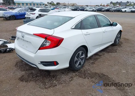 2020 Honda Civic Lx из США, поврежденный, VIN 2HGFC2F67LH558311